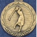 1.5" Stock Cast Medallion (Golf/ Female)